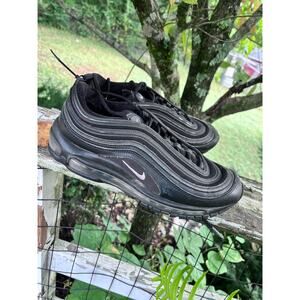Nike air max 97 black white anthracite preowned size 8
